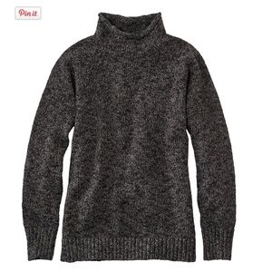 Cotton Ragg Sweater Funnel Neck Pullover Women's Tall